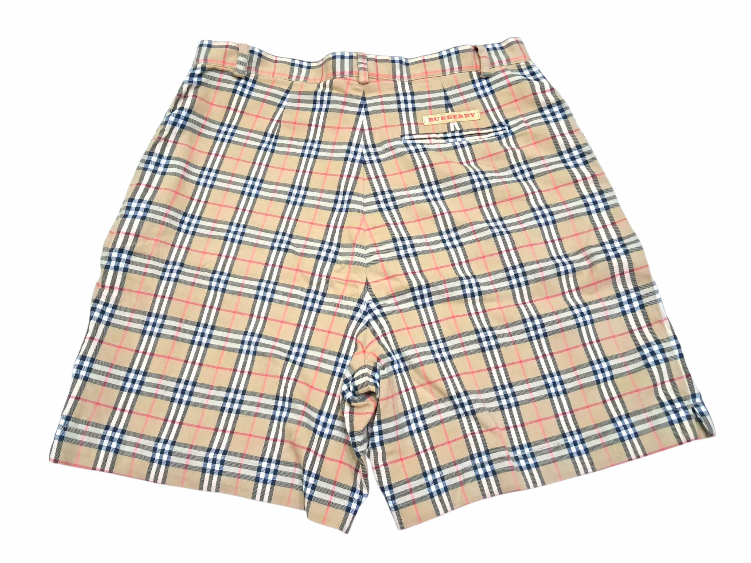 パンツ 00s Burberry short pants y2k Burberry Short Pants - Etsy