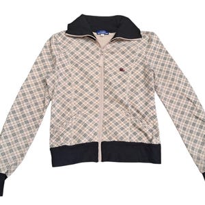 Vintage BURBERRY London Nova Check Tracktop Jaket with Logo Prorsum
