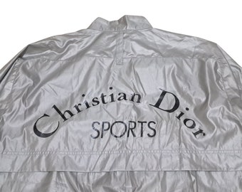 Vintage Christian Dior Sport Jaket Windbreaker - Etsy