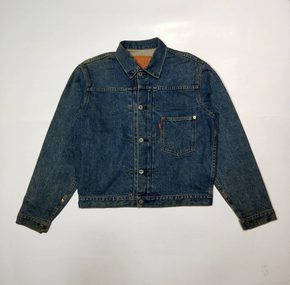 Vintage 90s levis BIG E Selvedge bottom J02 denim