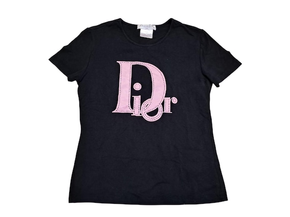 Christian Dior Monsieur, Vintage Christian Dior Tshirt "Dior" Logo Center