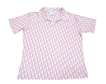 vintage cristian dior 水晶ボタンシャツ　a Christian Dior アイボリー ボタンシャツ サイズ9 - メルカリ
