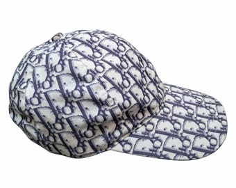 Vintage Christian Dior Monogram Hat - Dior Cap - Etsy