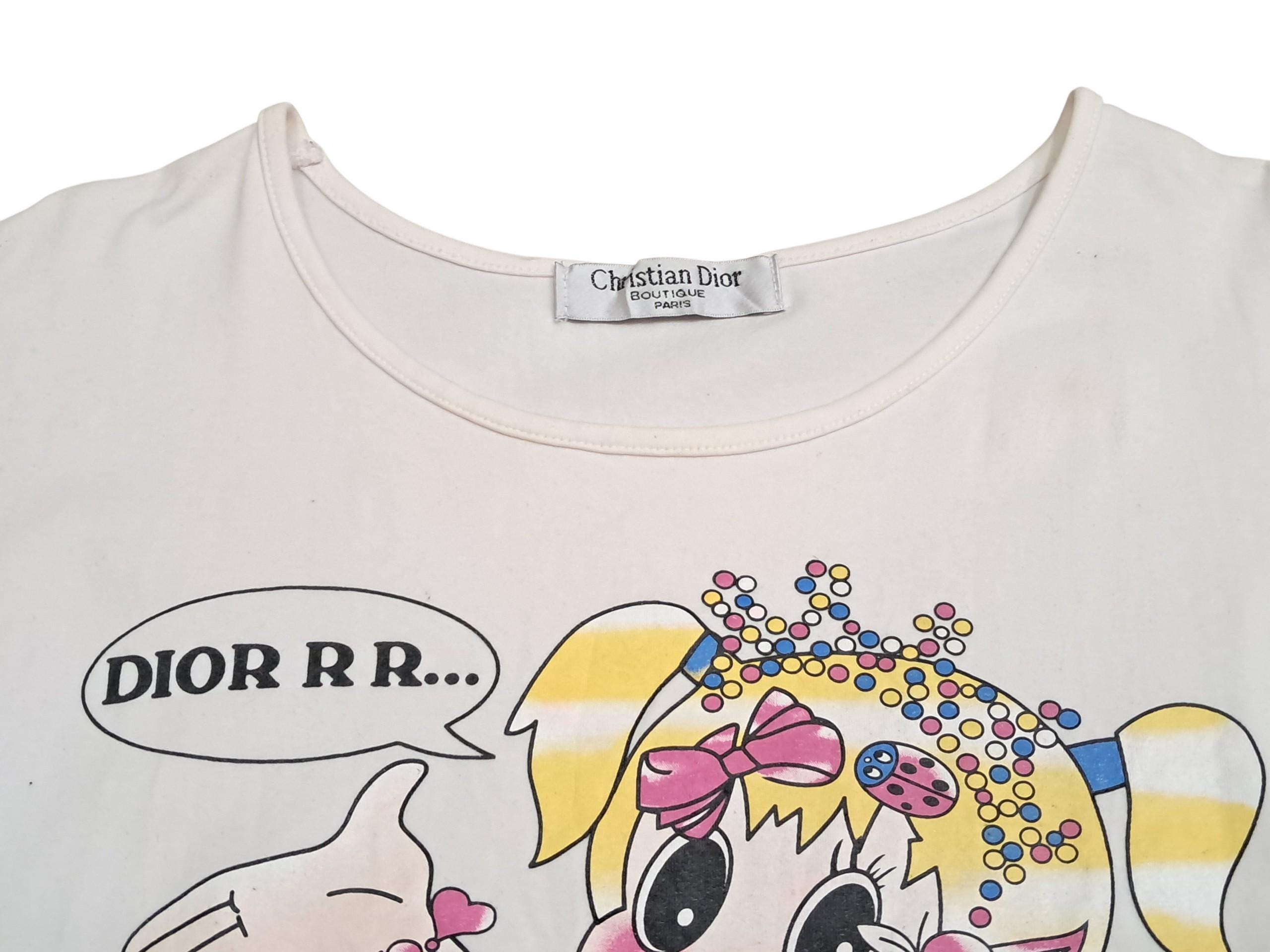 Rare Vintage Christian Dior Cartoon 