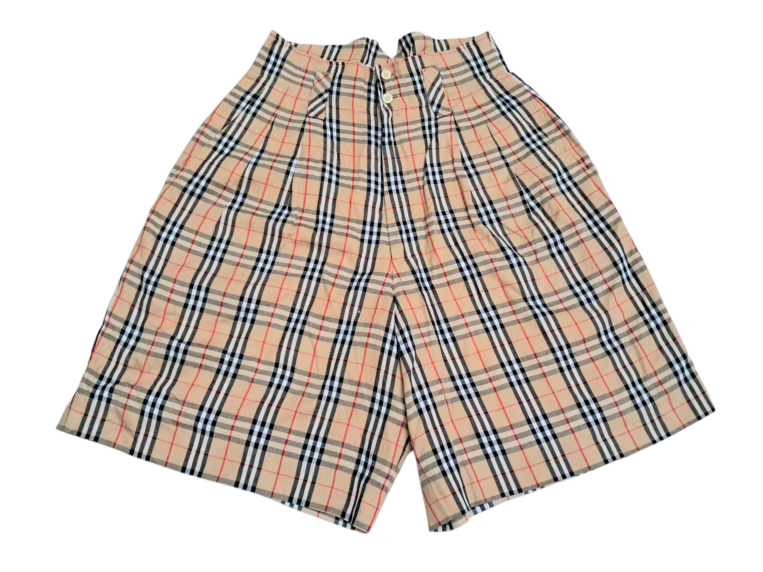 Burberry Short Pants - Etsy Australia