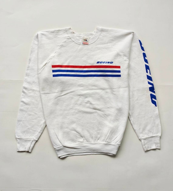 90s crewneck BOEING tag fruit of the loom