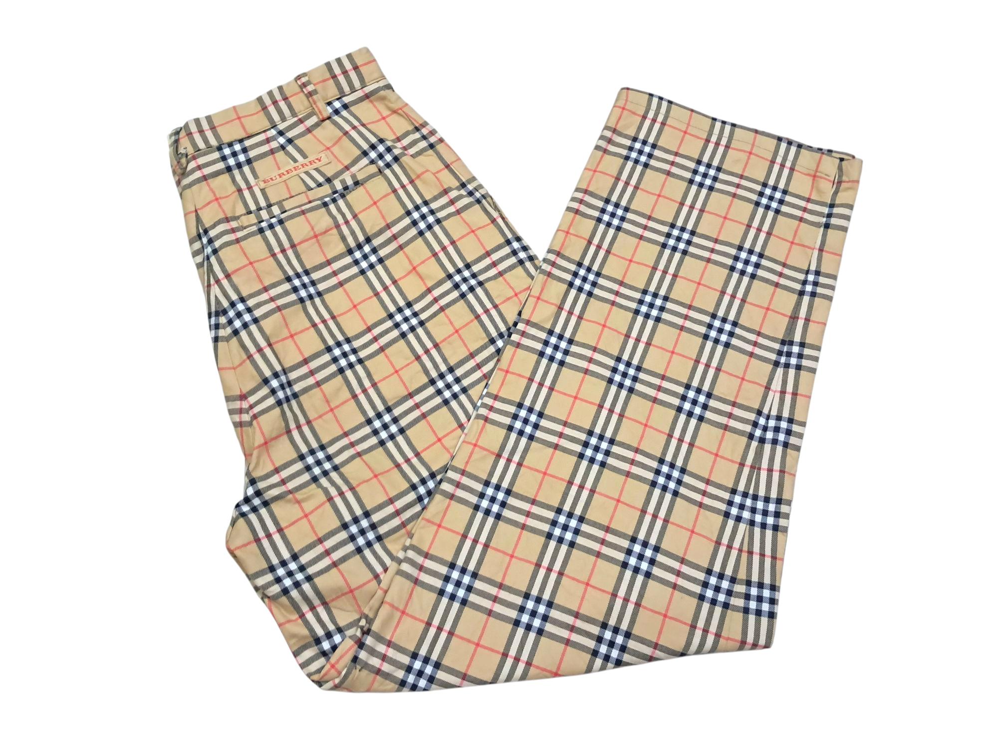 Vintage Burberry Pants - Etsy