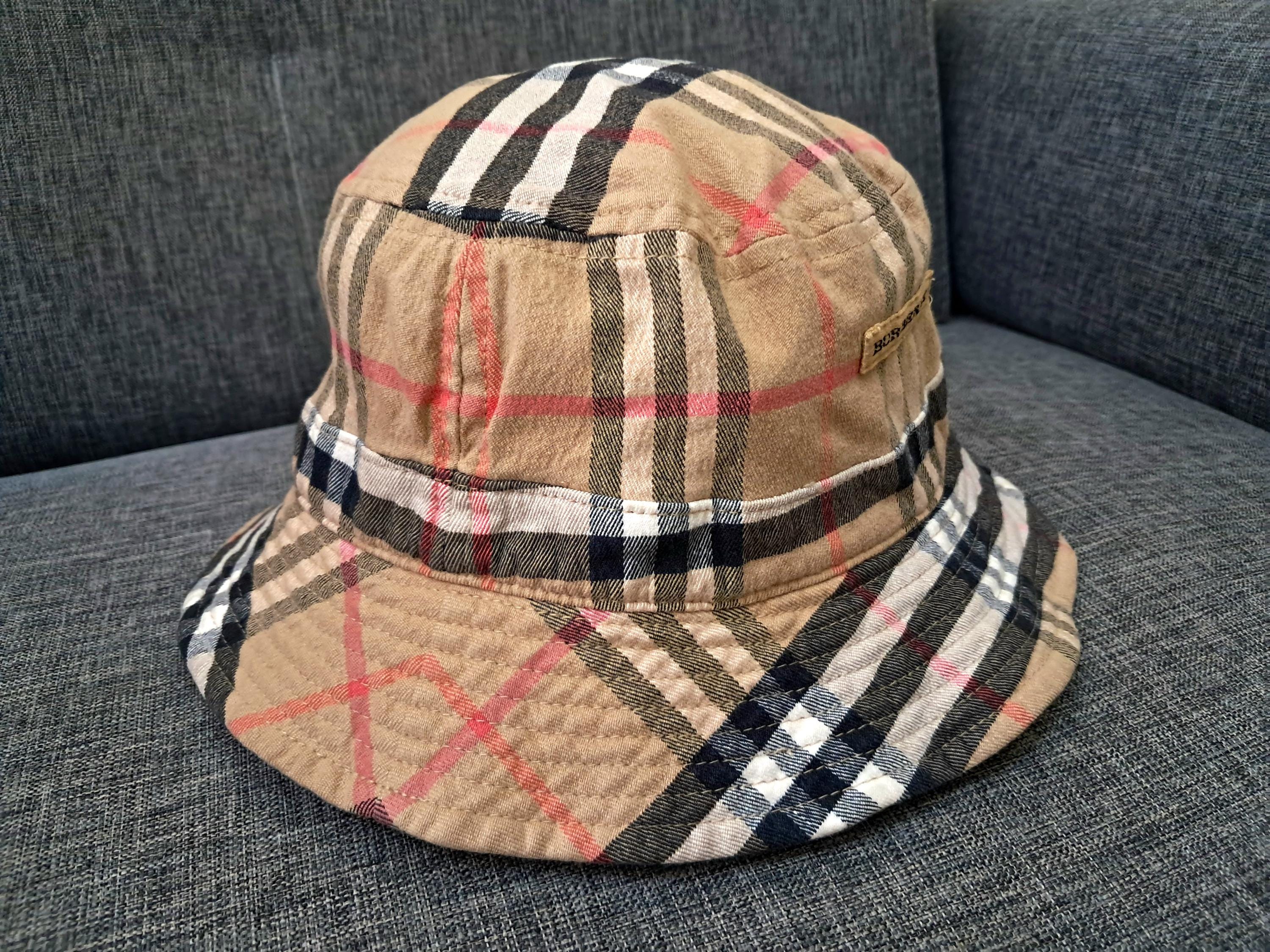 ヴィンテージ バーバリー ロンドン ノバチェック バケットハット