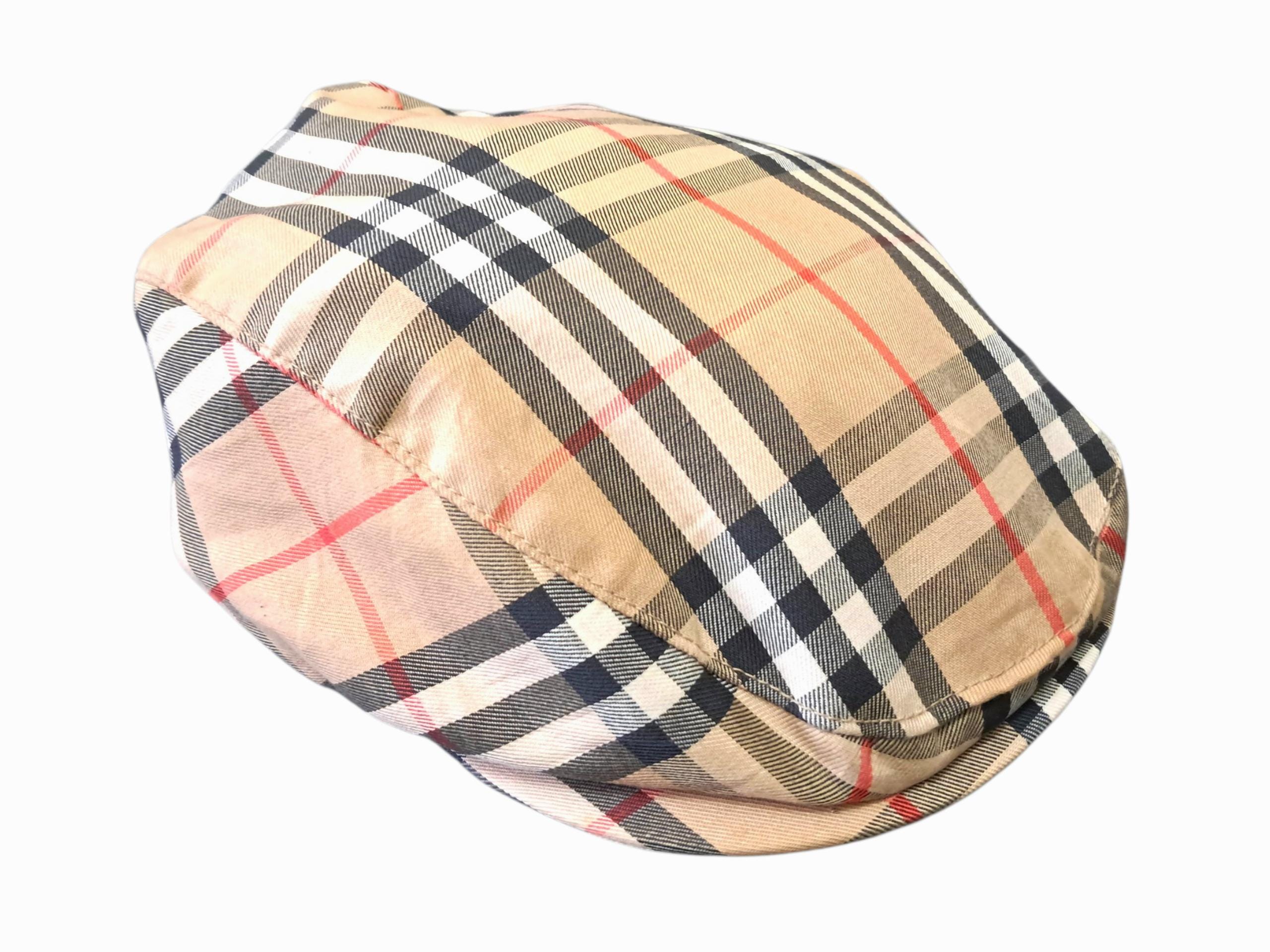 Burberry Newsboy Cap - Etsy
