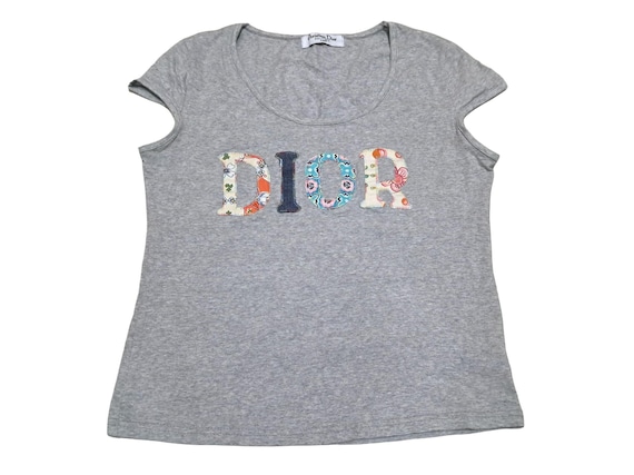 Vintage Christian Dior Tee - Women's Dior T-shirt - Etsy