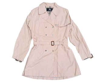 Vintage BURBERRY London Nova Check Trench Jacket Adult