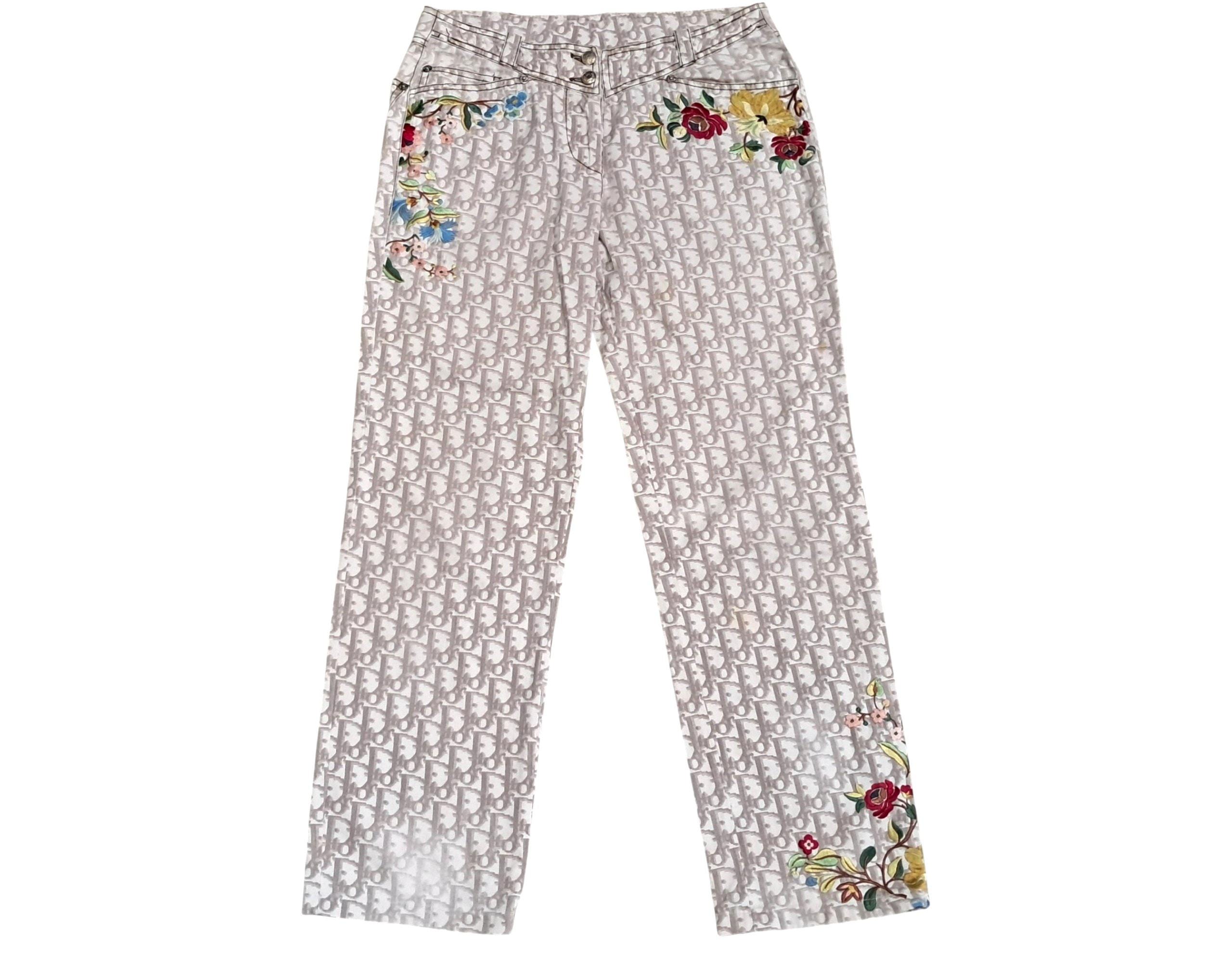 Dior Monogram Pants - Etsy