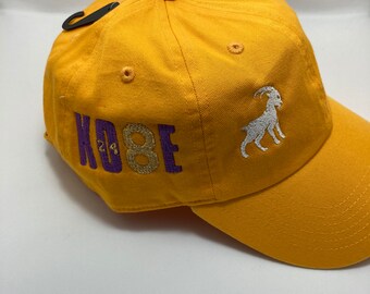 Kobe G.O.A.T Mamba Dad Hat 24/8 | Etsy 