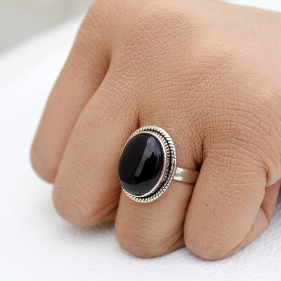 etsy onyx ring