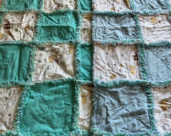 Winnie The Pooh Baby Rag Quilts