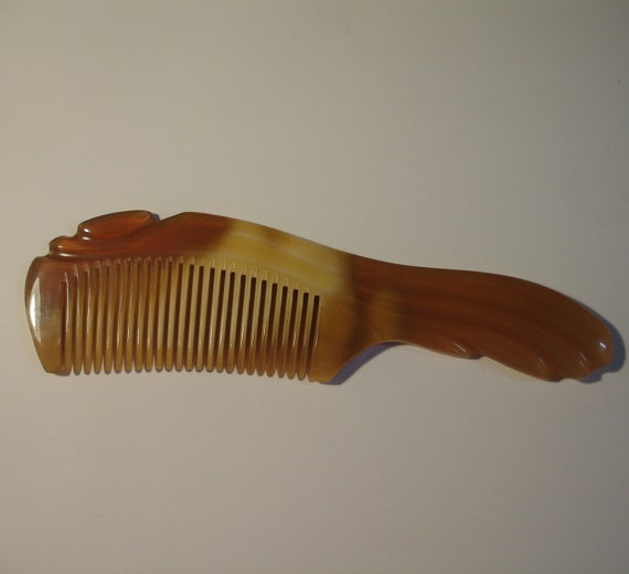 buffalo horn comb