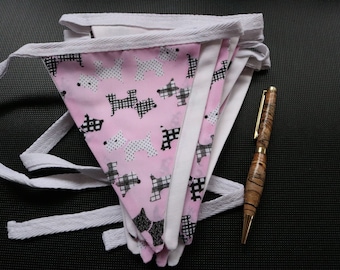 Handmade cotton flag bunting