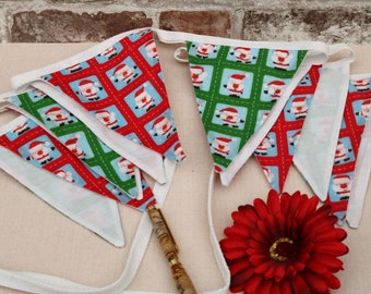 Handmade cotton flag bunting