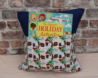 Handmade Reading Cushion Cover