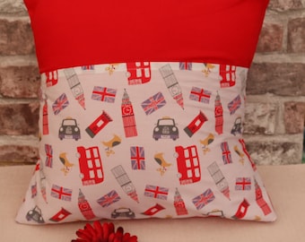 Handmade Reading Cushion Cover