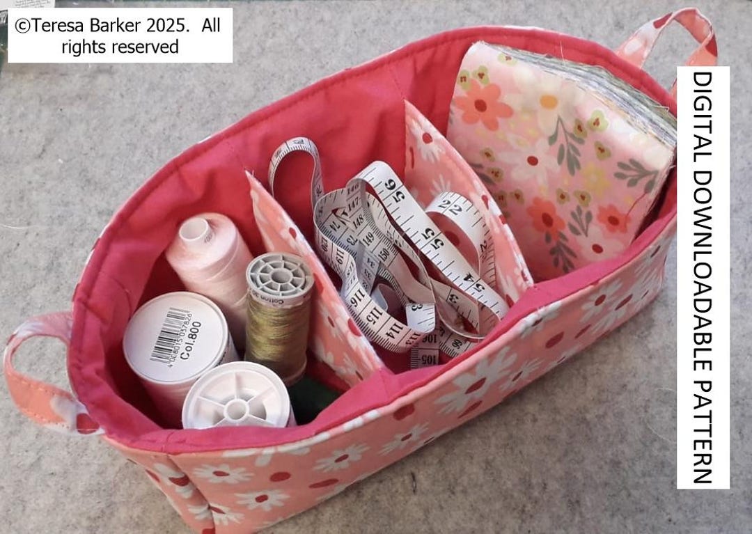 Pattern for a Storage Box Downloadable Pattern, Easy to Follow ...