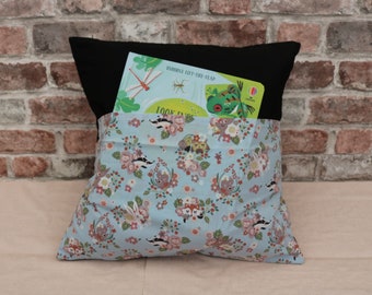 Handmade Reading Cushion Cover