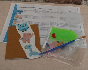 handmade crystal art starter kit, wedding favors, starter kits, complete kit, portable gift
