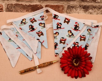 Handmade cotton flag bunting
