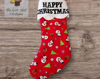 Downloadable Pattern for a Christmas stocking