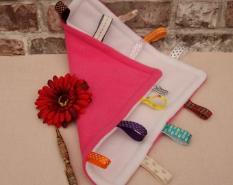 Handmade baby comforter