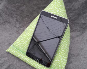 handmade kindle/tablet cushion