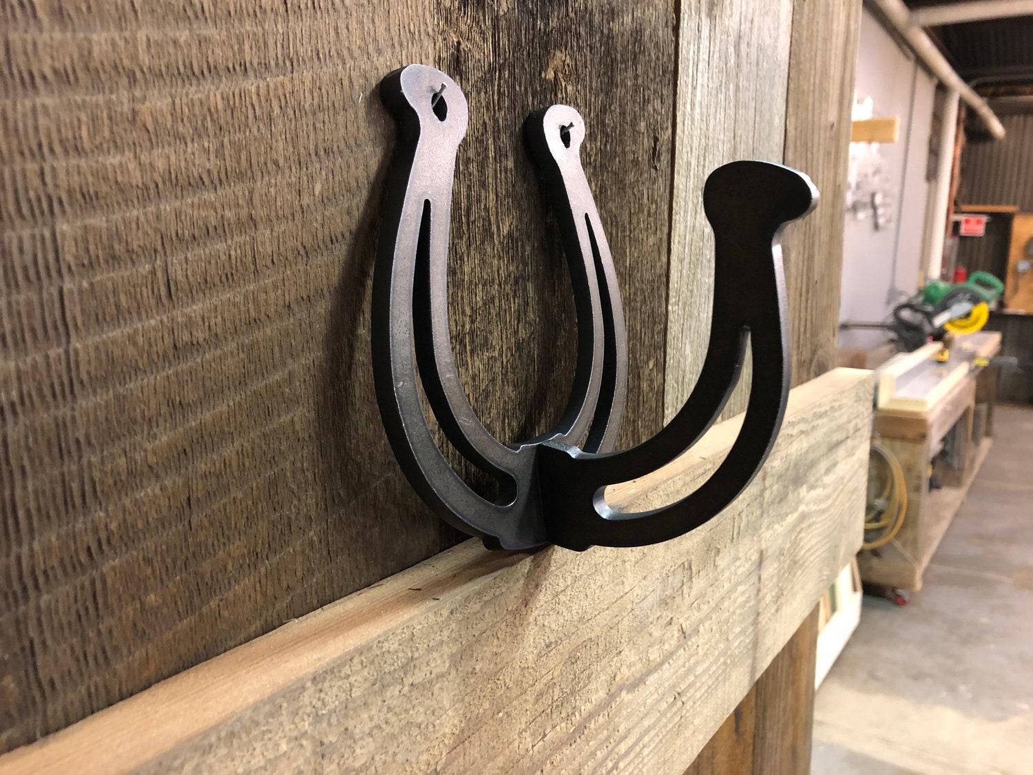 Tack Hook, Rope Hook, Barn Hook, Halter Hook, Shop Rack, Metal Art, CNC  Art, Metal Sign, Ranch Sign, Horseshoe Hook, Barrel Racer