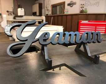 iPad Stand, iPad Docking Station, Docking Station, Custom Metal Art