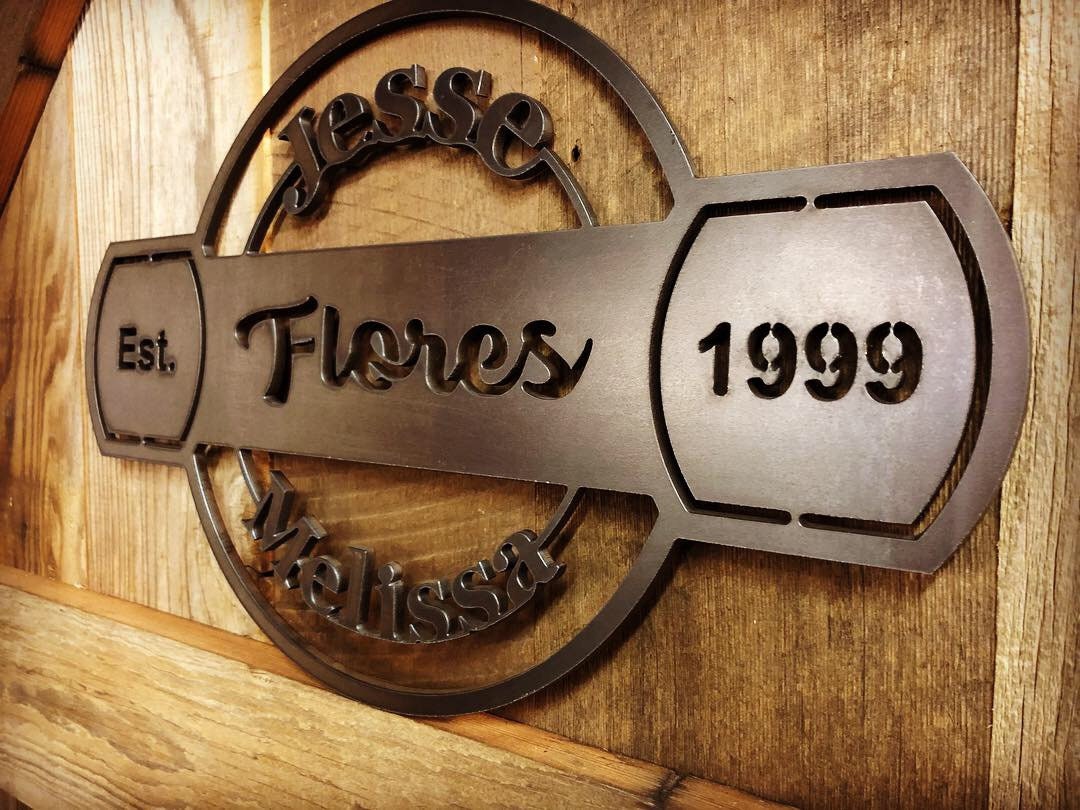 Custom Metal Sign, Plasma Cut Metal Art, Metal Letters, Coat Rack, Wall