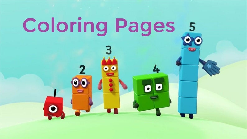 Numberblocks Colouring Coloringnori Coloring Pages For Kids