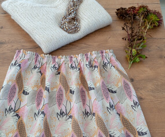 Skirt Nadia Made Of Cotton Batiste Etsy