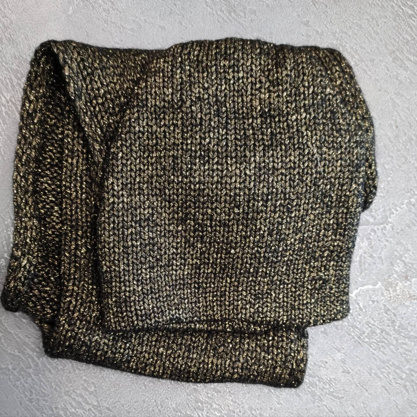 COG New York Black and Gold Beanie and Scarf Set Men main image 2