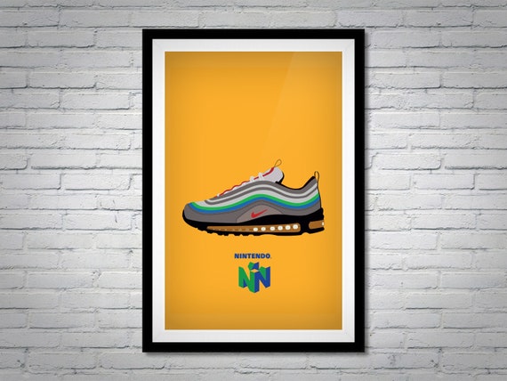 Nike Air Max 97 Nintendo 64 Limited Edition Sneakers Trainers