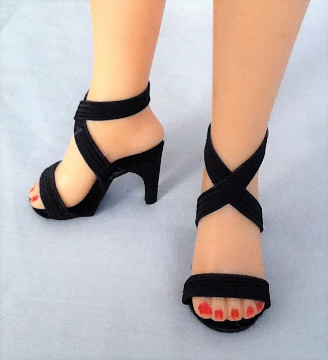 18 Revlon & Friends BLACK Doll Heels / Shoes - Etsy