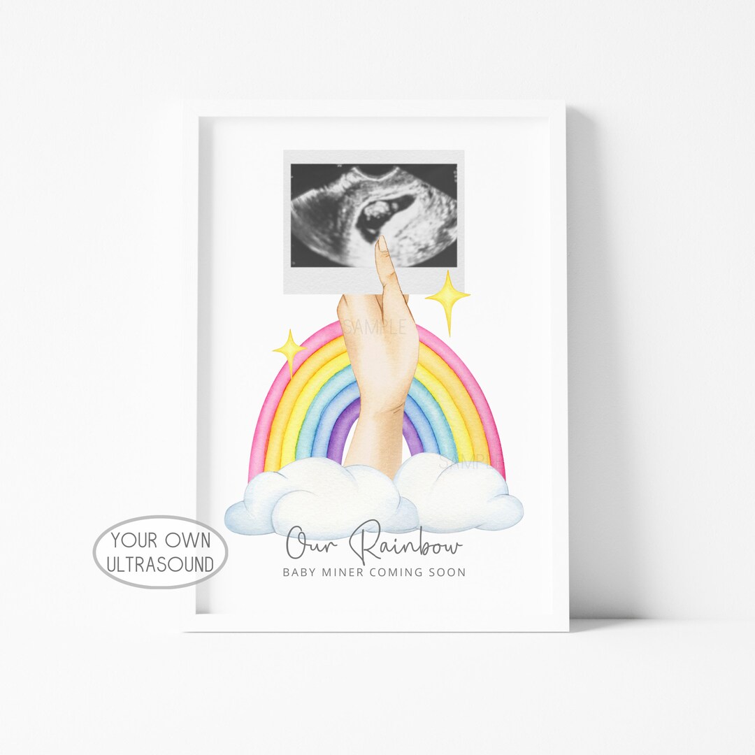 Rainbow Baby Angel Baby Baby After Loss Miracle Baby After Etsy