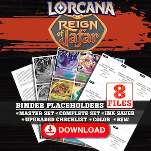 lorcana card list printable Lorcana Checklist