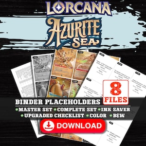 disney lorcana card checklist Lorcana Printable Checklist