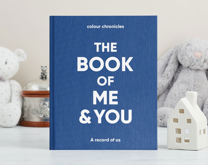 The Book of Me & You A Record of Us a Fill in Together Child and Adult