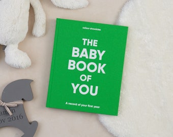 Baby-Erinnerungsbuch, Baby-Erinnerungstagebuch, Erinnerungstagebuch für das erste Jahr, Babybuch, Babytagebuch, Babyparty-Geschenke, Baby-Meilensteinbuch, inklusive