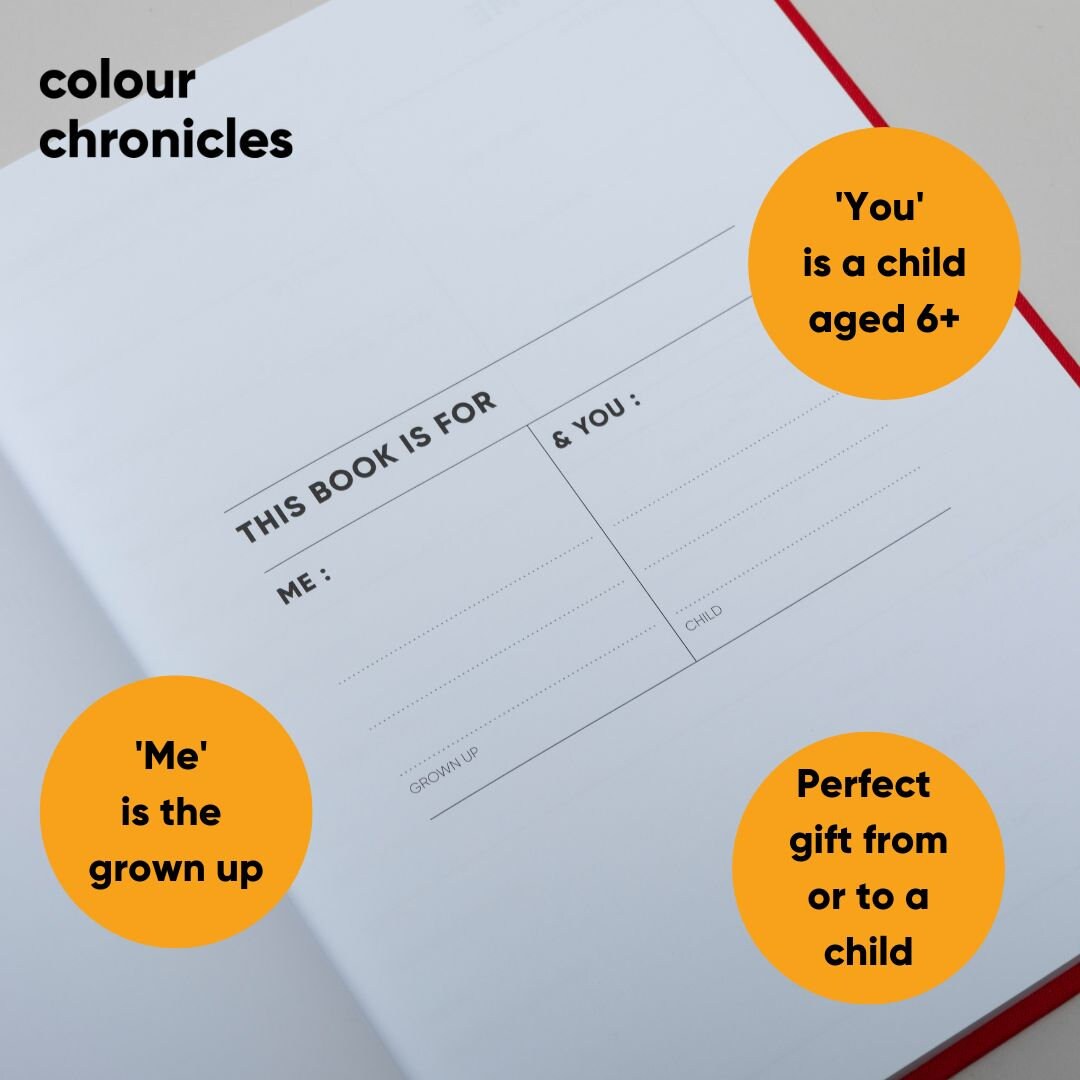 The Book of Me & You A Record of Us a Fill in Together Child and Adult