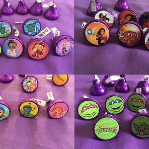 Hershey&#39;s Kisses Labels, Envelope Seals, Party Favors