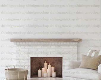 Download Free Fireplace Mockup Scandinavian Mockuproom Mockup Best Free Psd Mockups Templates PSD Mockup Template