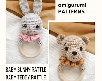 Pakiet 2 Szydełkowych Wzorów Amigurumi – PDF | Crochet Pattern Bundle