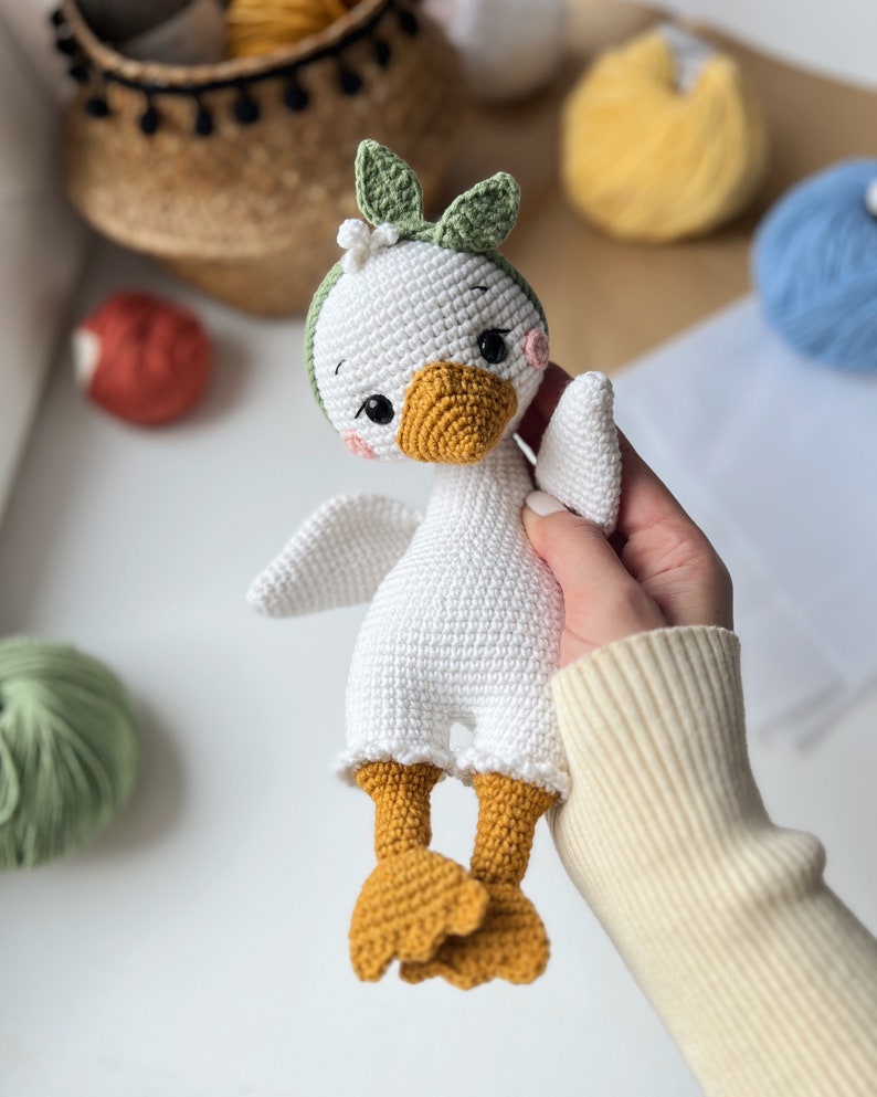 PDF Bella The Goose/Crochet Pattern In English/PRODUKT CYFROWY 画像 3