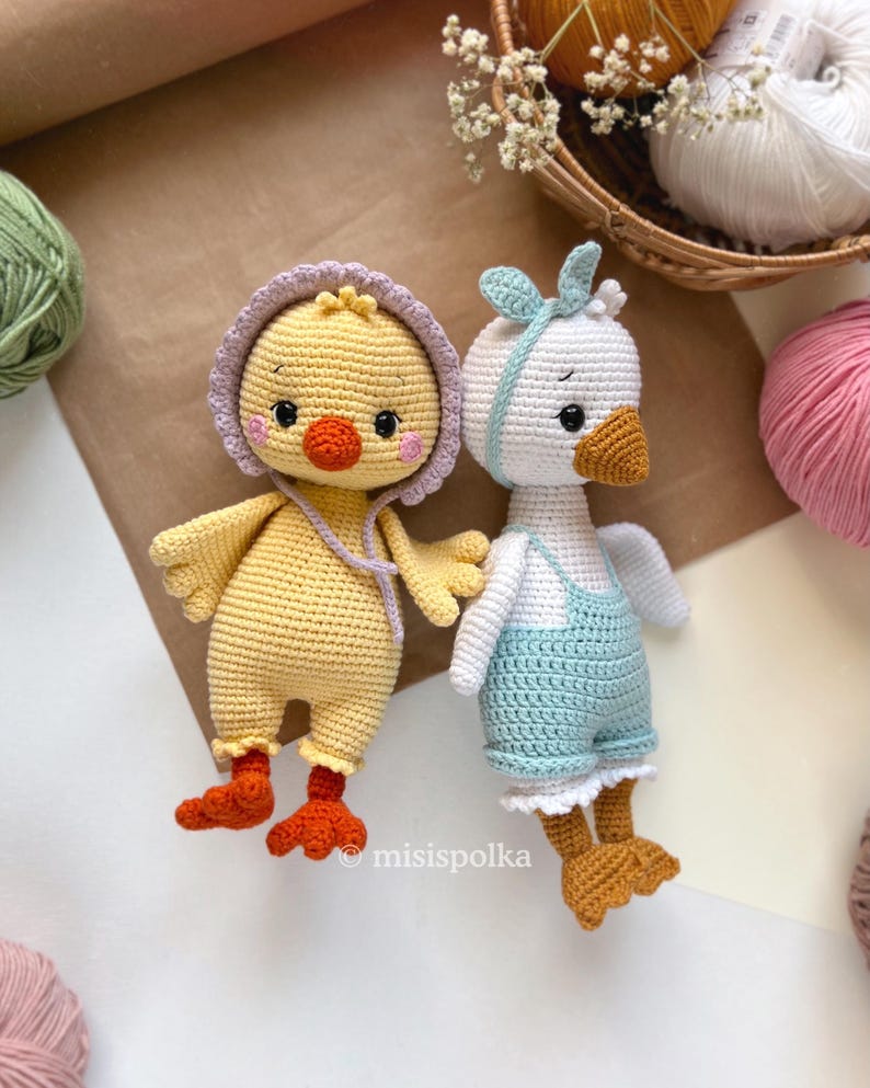 Coco The Chick/Crochet Pattern amigurumi in English and Polish/DIGITAL PRODUCT image 8